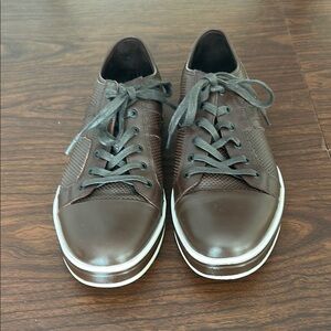 Kenneth Cole Brown leather Men’s sneakers